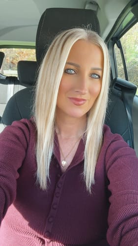 Customer photo review of Face Framing Layers / Clip In Extensions / Human Hair / 14 inches / 15 grams