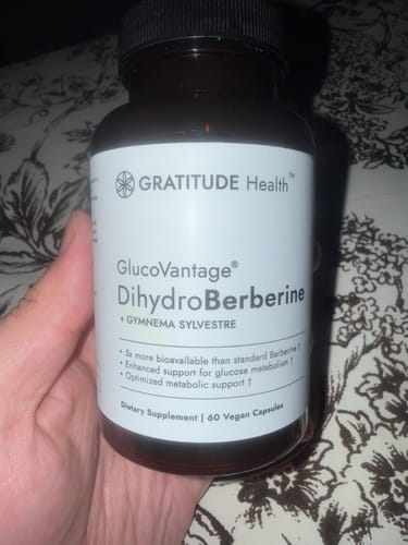Customer photo review of GlucoVantage® DihydroBerberine + Gymnema Sylvestre