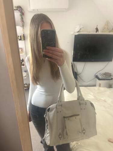 Customer photo review of It girl bag off white