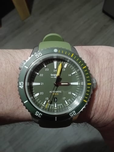 Customer photo review of P67 Diver Automatic Green - 110327