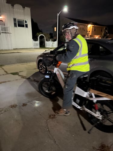 Kathy T. review of 2025 Wallke H7 Step-Thru | 3200W Ebike 40/60Ah Battery image 4 out of 5