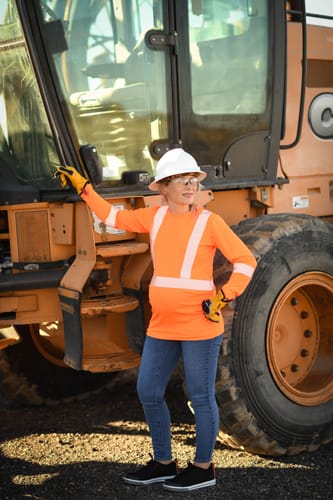 Customer photo review of Women's Solstice Composite Toe Sneakers, Black (SD)