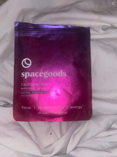 Customer photo review of rainbow dust