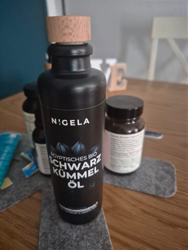 Customer photo review of Bio Schwarzkümmelöl ungefiltert 200ml