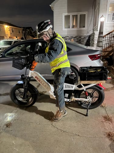 Kathy T. review of 2025 Wallke H7 Step-Thru | 3200W Ebike 40/60Ah Battery image 3 out of 5