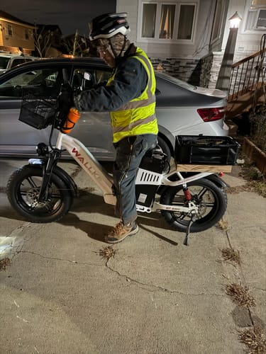 Kathy T. review of 2025 Wallke H7 Step-Thru | 3200W Ebike 40/60Ah Battery image 5 out of 5