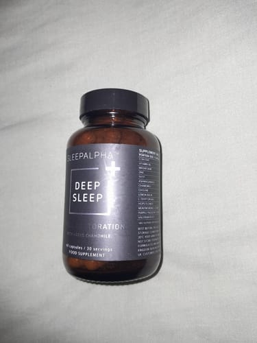 Customer photo review of Deep Sleep + Full Restoration With Added Ashwagandha