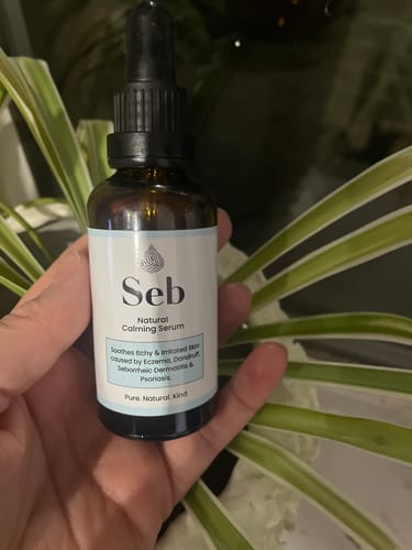 Customer photo review of Seb Natural Calming Serum