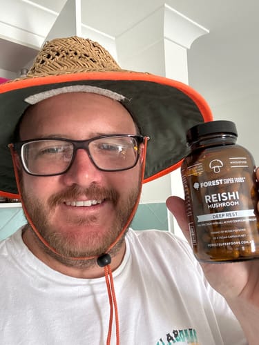 Customer photo review of Australian Grown Reishi Mushroom Capsules