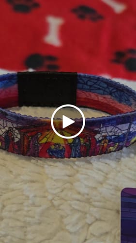 Customer video review of Joy To The World Bible Verse Bracelet