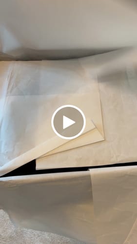 Customer video review of CC 25C Hobo Bags 40cm Black Grained Calfskin