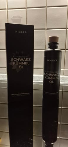 Customer photo review of Bio Schwarzkümmelöl ungefiltert 200ml