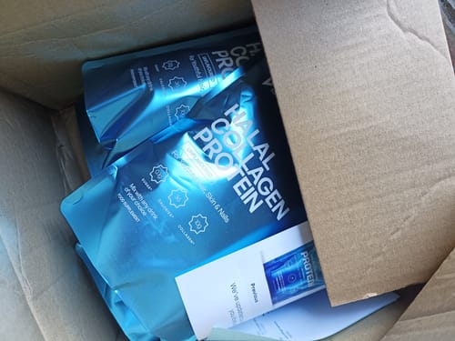 Customer photo review of Halal Collagen Protein