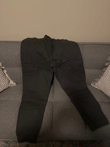 Customer photo review of MEN'S INFANTRY CARGO JOGGERS