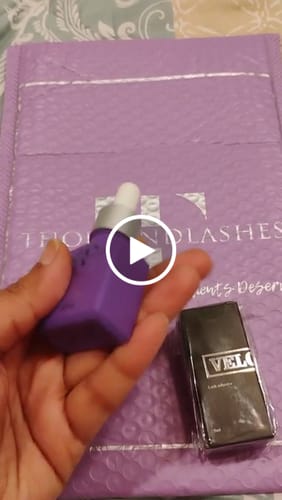 Customer video review of LASH ADHESIVE GLUE AID BUNDLE: PERFECT PAIR