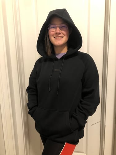 Customer photo review of Fleece Hoodie
