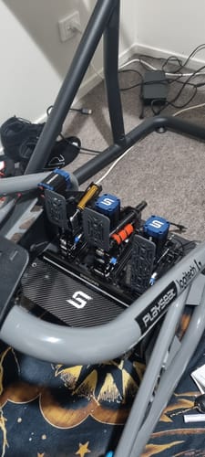 Customer photo review of Simsonn Pro X Ultra Sim Racing Pedal with Haptic Reactor Optional