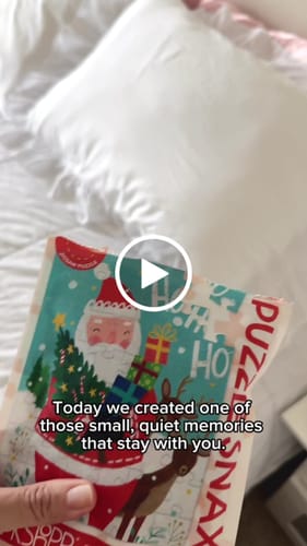 Customer video review of Ho Ho Ho Santa 48 Piece Puzzle Snax