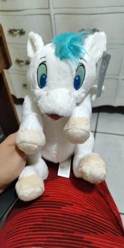 Customer photo review of Disney Hercules Baby Pegasus Plush Toy