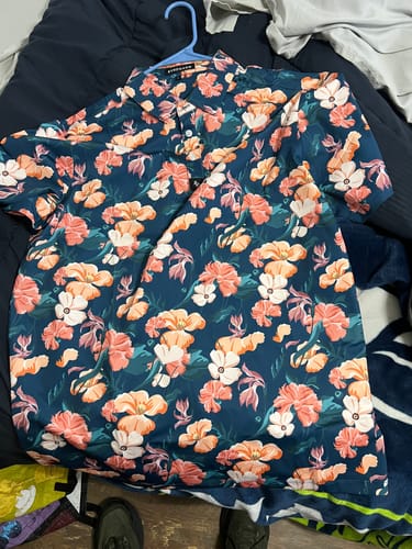 Customer photo review of Flower Fade - Navy