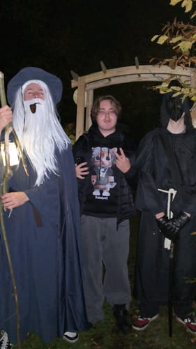 Customer photo review of Der Hobbit Gandalf Cosplay Kostüm Outfits Halloween Karneval Anzug