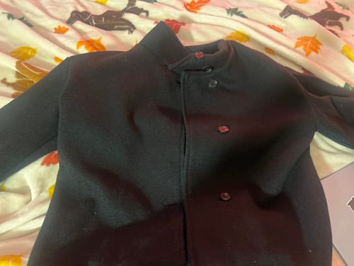 Customer photo review of Rosalia Elegant Jacket with Stand Collar