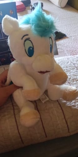 Customer photo review of Disney Hercules Baby Pegasus Plush Toy