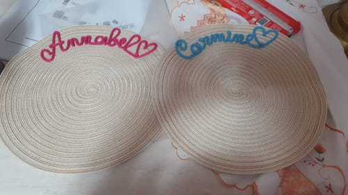 Valentina C. review of Tovaglietta Americana Personalizzata con Nome image 1 out of 1