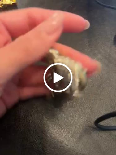 Customer video review of CD Brooch 03