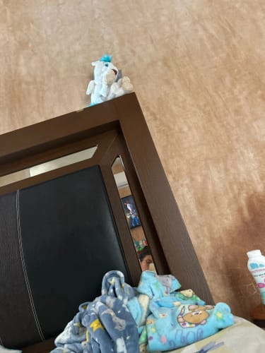 Customer photo review of Disney Hercules Baby Pegasus Plush Toy