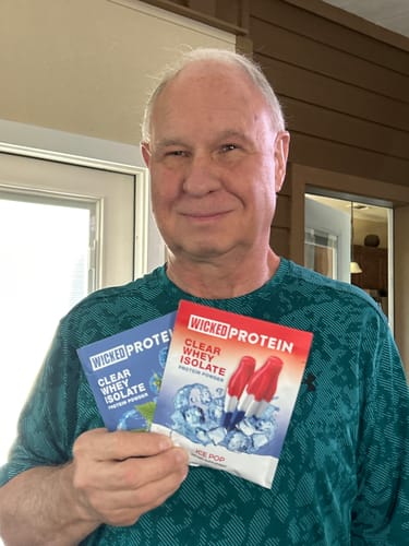 Customer photo review of WICKED Protein Powder Sampler Bundle Deal (PRE ORDER)