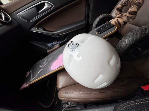 Customer photo review of Tynee® Explorer Pro Hub Motor All Terrain Off Road Electric Skateboard
