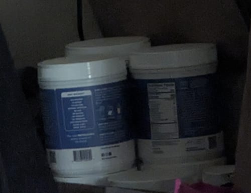 Customer photo review of WICKED Blue Raspberry Clear Whey Isolate Protein Powder (IN STOCK)