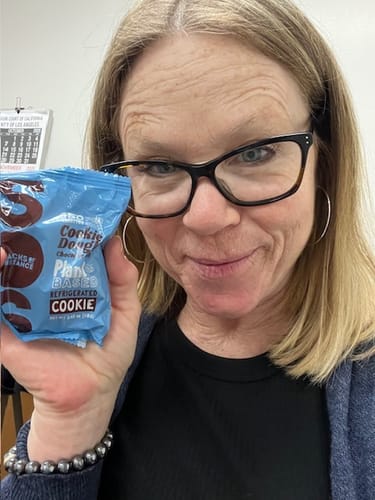 Customer photo review of Cookie Dough Chocolate Chip Cookies