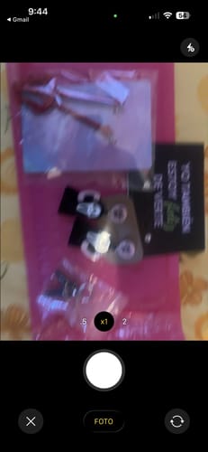 Customer photo review of Aretes largos de tridentes con diamantina