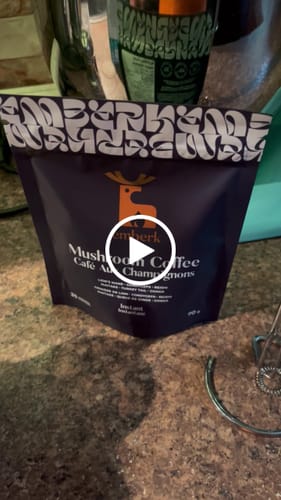 Customer video review of Mushroom Coffee