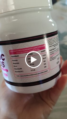Customer video review of Metabolic Mag PLUS 300gr polvere - Magnesio