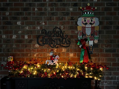 Customer photo review of Nutcracker - Christmas Elegance - Door Hanger (UV Printed)