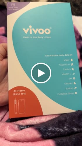 Customer video review of Vivoo Wellness Test