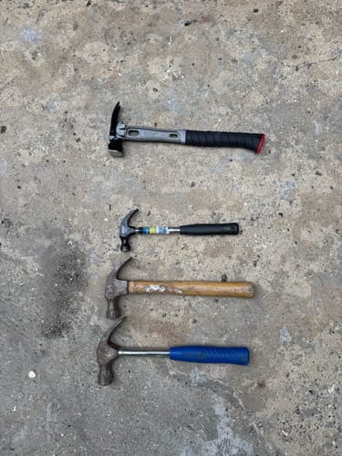 Customer photo review of Martinez Tools | M4 12oz Classic Titanium Finishing Hammer