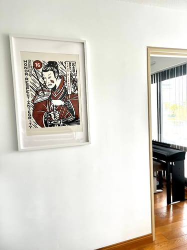 Customer photo review of SAMURAI - 50x70