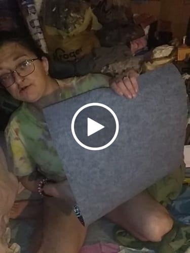 Customer video review of Multifunctional Cat Scratching Carpet