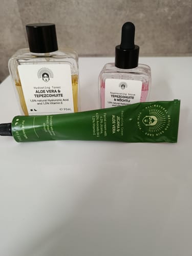 Customer photo review of Skin Refining Routine