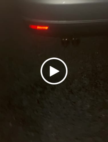 Customer video review of Dual Silver Heart Exhaust Tip Stainless Steel Muffler Tip Trim