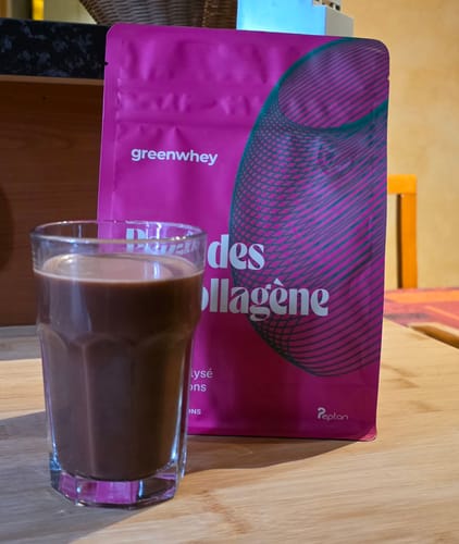 Customer photo review of Peptides de Collagène Marin PEPTAN®