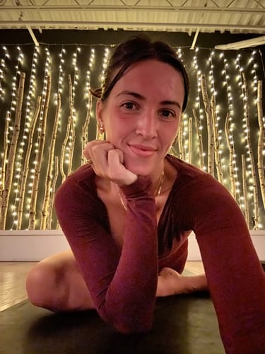 Customer photo review of The Ballet Wrap / Black-Cherry