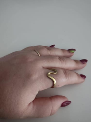 Customer photo review of Wave Ring