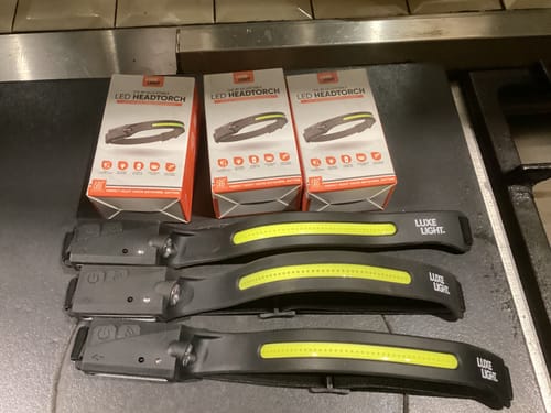 Customer photo review of LuxeLight™ LED Headtorch