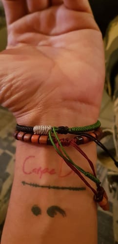 Customer photo review of Green Joy - Armband