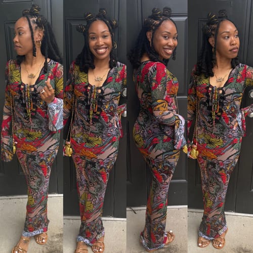 Customer photo review of Dynasty Dress